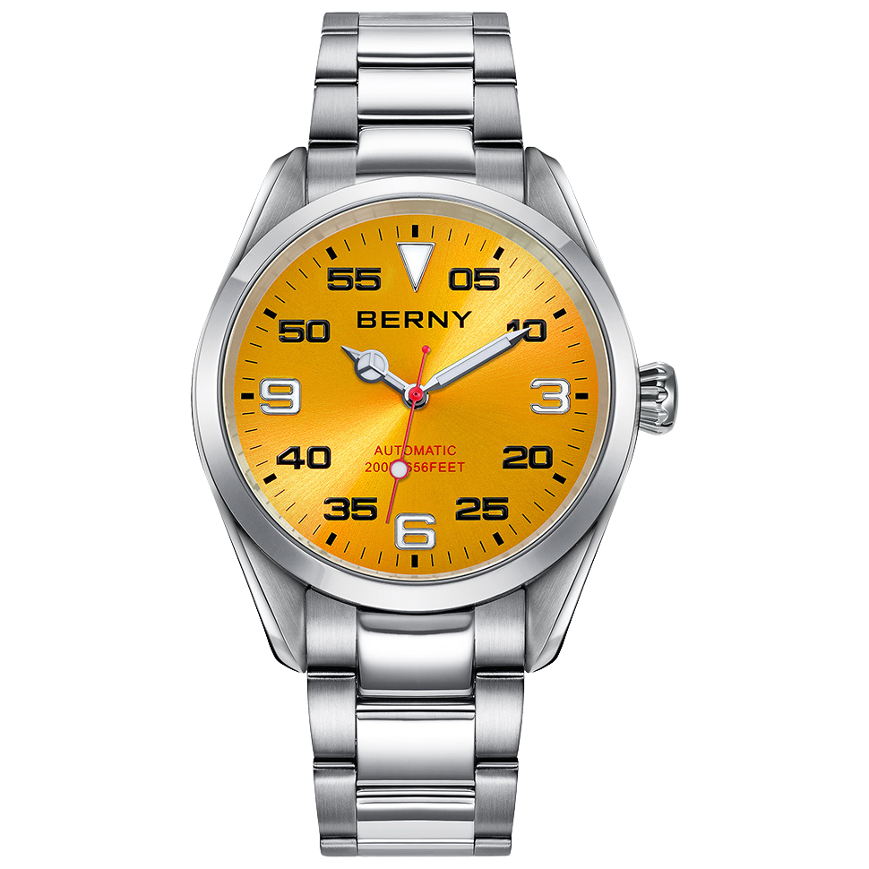 Business men's mechanical watch fully automatic stainless steel genuine luminous waterproof