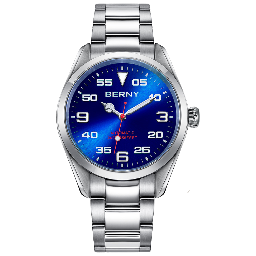 Business men's mechanical watch fully automatic stainless steel genuine luminous waterproof