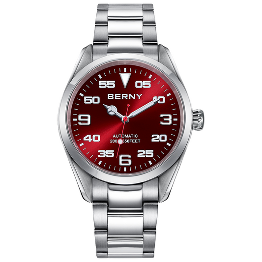 Business men's mechanical watch fully automatic stainless steel genuine luminous waterproof