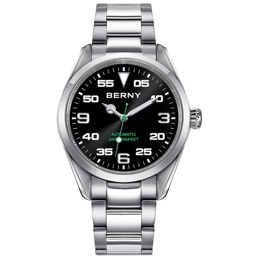 Business men's mechanical watch fully automatic stainless steel genuine luminous waterproof